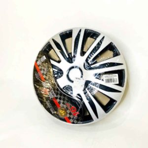 Колпаки на колеса R16 Нардо серебристо-чёрный