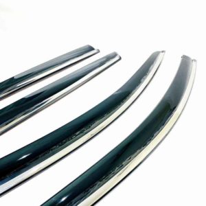 Ветровики Киа Оптима 2020- нерж. WIND BKAK52023