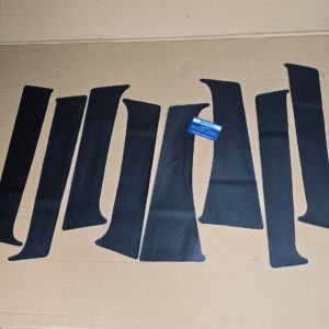 Наклейки на стойки дверей Ларгус, Ларгус CROSS