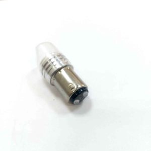 Лампа габарит LED линза без смещ. белая двухконт